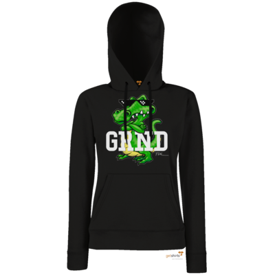 Motiv: Hoodie Damen Classic - Kalle Kroko - bestimme auf Wunsch Details wie Produkt, Grösse, Farbe und Position selbst ! Motiv: Hoodie Damen Classic - Kalle Kroko