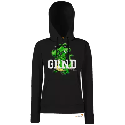 Motiv: Hoodie Damen Classic - Kalle Kroko - bestimme auf Wunsch Details wie Produkt, Grösse, Farbe und Position selbst ! Motiv: Hoodie Damen Classic - Kalle Kroko