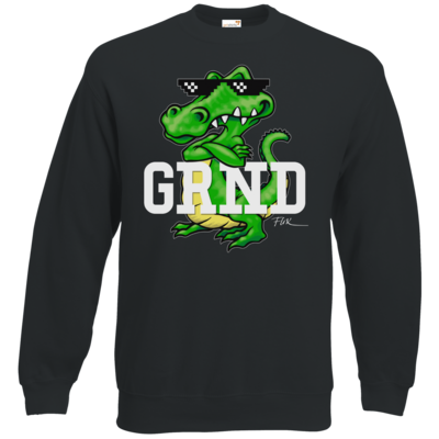 Motiv: Sweatshirt Classic - Kalle Kroko - bestimme auf Wunsch Details wie Produkt, Grösse, Farbe und Position selbst ! Motiv: Sweatshirt Classic - Kalle Kroko