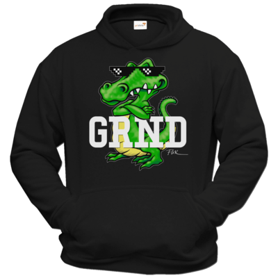 Motiv: Hoodie Classic - Kalle Kroko - bestimme auf Wunsch Details wie Produkt, Grösse, Farbe und Position selbst ! Motiv: Hoodie Classic - Kalle Kroko