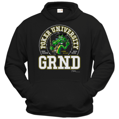 Motiv: Hoodie Classic - Kroko University - bestimme auf Wunsch Details wie Produkt, Grösse, Farbe und Position selbst ! Motiv: Hoodie Classic - Kroko University