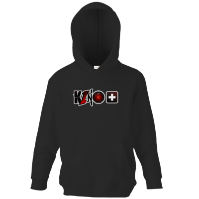 Motiv: Kids Hooded Sweat - kino+ - bestimme auf Wunsch Details wie Produkt, Grösse, Farbe und Position selbst ! Motiv: Kids Hooded Sweat - kino+