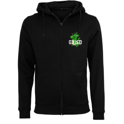 Motiv: Heavy Zip-Hoodie - Kalle Kroko - bestimme auf Wunsch Details wie Produkt, Grösse, Farbe und Position selbst ! Motiv: Heavy Zip-Hoodie - Kalle Kroko