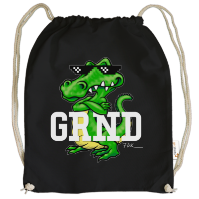 Motiv: Cotton Gymsac - Kalle Kroko - bestimme auf Wunsch Details wie Produkt, Grösse, Farbe und Position selbst ! Motiv: Cotton Gymsac - Kalle Kroko