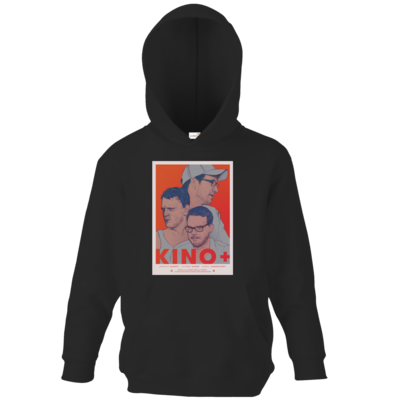 Motiv: Kids Hooded Sweat - Kino + - bestimme auf Wunsch Details wie Produkt, Grösse, Farbe und Position selbst ! Motiv: Kids Hooded Sweat - Kino +