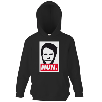 Motiv: Kids Hooded Sweat - Nun - bestimme auf Wunsch Details wie Produkt, Grösse, Farbe und Position selbst ! Motiv: Kids Hooded Sweat - Nun