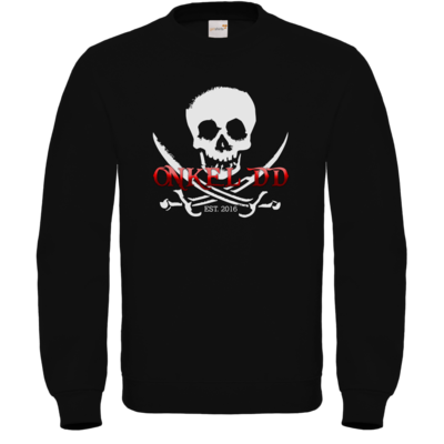 Motiv: Sweatshirt FAIR WEAR - Pirat - bestimme auf Wunsch Details wie Produkt, Grösse, Farbe und Position selbst ! Motiv: Sweatshirt FAIR WEAR - Pirat
