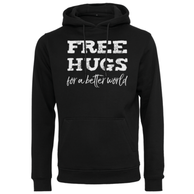 Motiv: Heavy Hoodie - Free Hugs #01 - bestimme auf Wunsch Details wie Produkt, Grösse, Farbe und Position selbst ! Motiv: Heavy Hoodie - Free Hugs #01