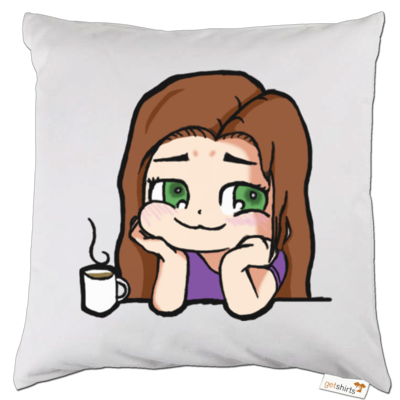 Motiv: Kissen - KaffeeCathy - bestimme auf Wunsch Details wie Produkt, Grösse, Farbe und Position selbst ! Motiv: Kissen - KaffeeCathy