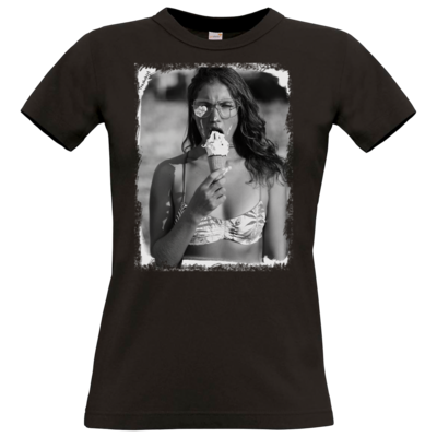 Motiv: T-Shirt Damen Premium FAIR WEAR - Icedamaged - bestimme auf Wunsch Details wie Produkt, Grösse, Farbe und Position selbst ! Motiv: T-Shirt Damen Premium FAIR WEAR - Icedamaged