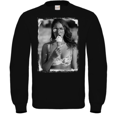 Motiv: Sweatshirt FAIR WEAR - Icedamaged - bestimme auf Wunsch Details wie Produkt, Grösse, Farbe und Position selbst ! Motiv: Sweatshirt FAIR WEAR - Icedamaged