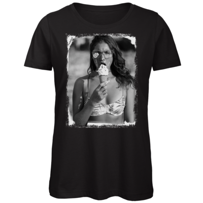 Motiv: Organic Lady T-Shirt - Icedamaged - bestimme auf Wunsch Details wie Produkt, Grösse, Farbe und Position selbst ! Motiv: Organic Lady T-Shirt - Icedamaged
