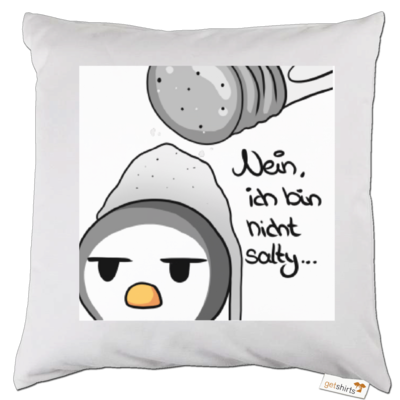 Motiv: Kissen - Salty - bestimme auf Wunsch Details wie Produkt, Grösse, Farbe und Position selbst ! Motiv: Kissen - Salty