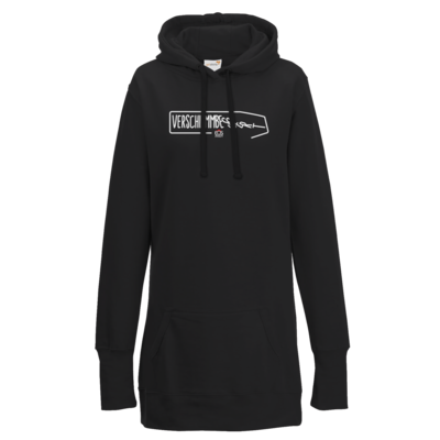 Motiv: Lady Longline Hoodie - Verschlimmbessert - bestimme auf Wunsch Details wie Produkt, Grösse, Farbe und Position selbst ! Motiv: Lady Longline Hoodie - Verschlimmbessert