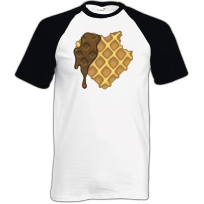 Motiv: TShirt Baseball - bakacrHerz - bestimme auf Wunsch Details wie Produkt, Grösse, Farbe und Position selbst ! Motiv: TShirt Baseball - bakacrHerz