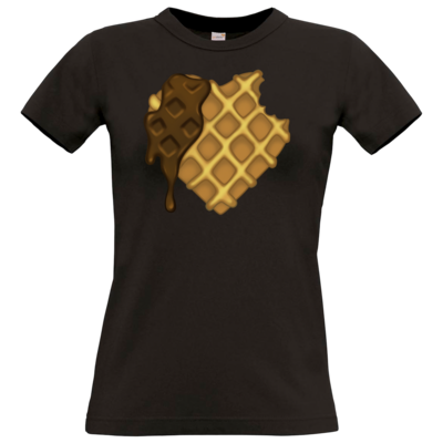 Motiv: T-Shirt Damen Premium FAIR WEAR - bakacrHerz - bestimme auf Wunsch Details wie Produkt, Grösse, Farbe und Position selbst ! Motiv: T-Shirt Damen Premium FAIR WEAR - bakacrHerz
