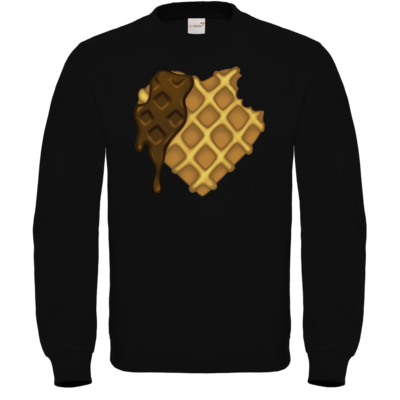 Motiv: Sweatshirt FAIR WEAR - bakacrHerz - bestimme auf Wunsch Details wie Produkt, Grösse, Farbe und Position selbst ! Motiv: Sweatshirt FAIR WEAR - bakacrHerz