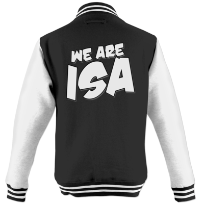 Motiv: College Jacke - Isa - bestimme auf Wunsch Details wie Produkt, Grösse, Farbe und Position selbst ! Motiv: College Jacke - Isa