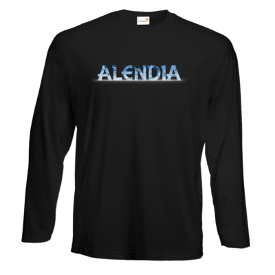 Motiv: Exact 190 Longsleeve FAIR WEAR - Alendia Logo Blau - bestimme auf Wunsch Details wie Produkt, Grösse, Farbe und Position selbst ! Motiv: Exact 190 Longsleeve FAIR WEAR - Alendia Logo Blau
