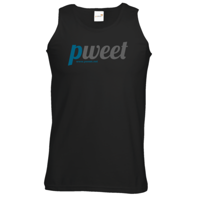 Motiv: Athletic Vest - Pweet Logo 1 - bestimme auf Wunsch Details wie Produkt, Grösse, Farbe und Position selbst ! Motiv: Athletic Vest - Pweet Logo 1