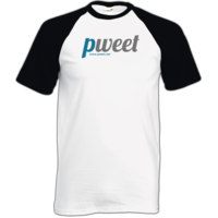Motiv: TShirt Baseball - Pweet Logo 1 - bestimme auf Wunsch Details wie Produkt, Grösse, Farbe und Position selbst ! Motiv: TShirt Baseball - Pweet Logo 1