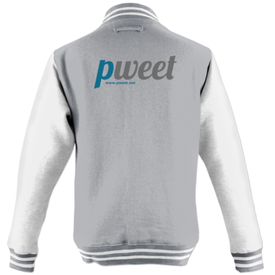Motiv: College Jacke - Pweet Logo 1 - bestimme auf Wunsch Details wie Produkt, Grösse, Farbe und Position selbst ! Motiv: College Jacke - Pweet Logo 1