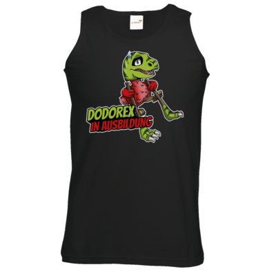 Motiv: Athletic Vest - Dodo-Rex in Ausbildung - bestimme auf Wunsch Details wie Produkt, Grösse, Farbe und Position selbst ! Motiv: Athletic Vest - Dodo-Rex in Ausbildung