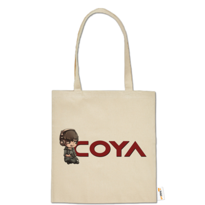 Motiv: Baumwolltasche - Coya-Logo - bestimme auf Wunsch Details wie Produkt, Grösse, Farbe und Position selbst ! Motiv: Baumwolltasche - Coya-Logo