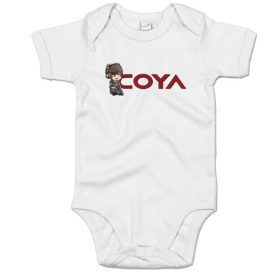 Motiv: Baby Body Organic - Coya-Logo - bestimme auf Wunsch Details wie Produkt, Grösse, Farbe und Position selbst ! Motiv: Baby Body Organic - Coya-Logo