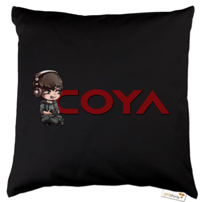 Motiv: Kissen Baumwolle - Coya-Logo - bestimme auf Wunsch Details wie Produkt, Grösse, Farbe und Position selbst ! Motiv: Kissen Baumwolle - Coya-Logo