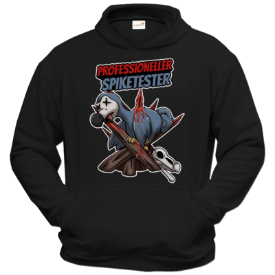 Motiv: Hoodie Classic - Spike-Tester - bestimme auf Wunsch Details wie Produkt, Grösse, Farbe und Position selbst ! Motiv: Hoodie Classic - Spike-Tester