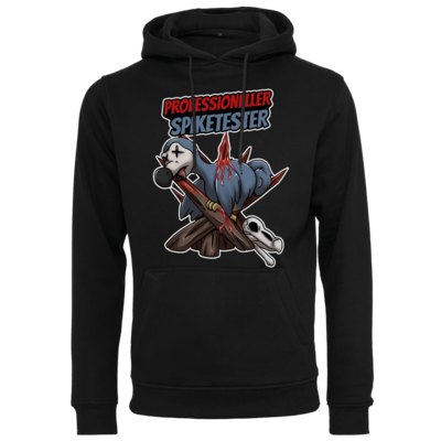 Motiv: Heavy Hoodie - Spike-Tester - bestimme auf Wunsch Details wie Produkt, Grösse, Farbe und Position selbst ! Motiv: Heavy Hoodie - Spike-Tester