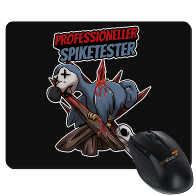 Motiv: Mousepad Textil - Spike-Tester - bestimme auf Wunsch Details wie Produkt, Grösse, Farbe und Position selbst ! Motiv: Mousepad Textil - Spike-Tester
