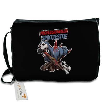 Motiv: Schultertasche - Spike-Tester - bestimme auf Wunsch Details wie Produkt, Grösse, Farbe und Position selbst ! Motiv: Schultertasche - Spike-Tester
