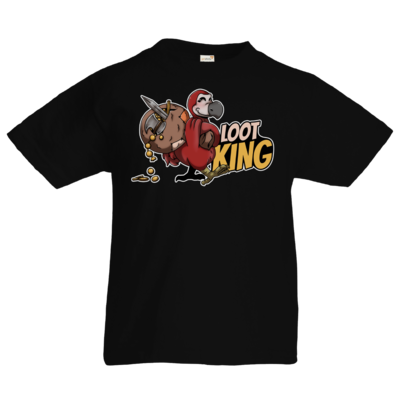 Motiv: Kids T-Shirt Premium FAIR WEAR - Loot-King - bestimme auf Wunsch Details wie Produkt, Grösse, Farbe und Position selbst ! Motiv: Kids T-Shirt Premium FAIR WEAR - Loot-King