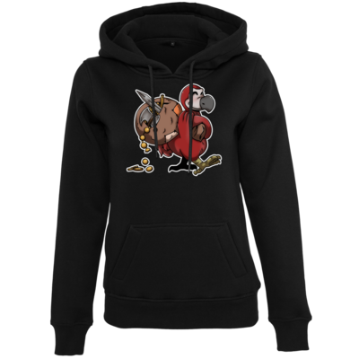 Motiv: Womens Heavy Hoody - Loot-Dodo - bestimme auf Wunsch Details wie Produkt, Grösse, Farbe und Position selbst ! Motiv: Womens Heavy Hoody - Loot-Dodo