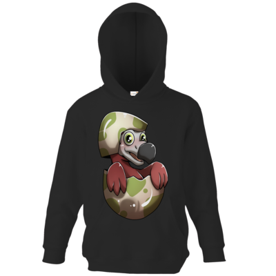 Motiv: Kids Hooded Sweat - Dodo-Küken - bestimme auf Wunsch Details wie Produkt, Grösse, Farbe und Position selbst ! Motiv: Kids Hooded Sweat - Dodo-Küken