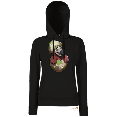 Motiv: Hoodie Damen Classic - Dodo-Küken - bestimme auf Wunsch Details wie Produkt, Grösse, Farbe und Position selbst ! Motiv: Hoodie Damen Classic - Dodo-Küken