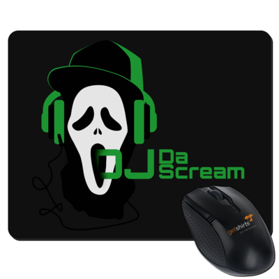 Motiv: Mousepad Textil - DJLogo - bestimme auf Wunsch Details wie Produkt, Grösse, Farbe und Position selbst ! Motiv: Mousepad Textil - DJLogo