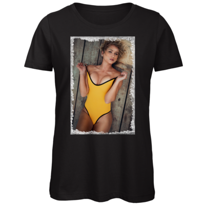 Motiv: Organic Lady T-Shirt - Pier - bestimme auf Wunsch Details wie Produkt, Grösse, Farbe und Position selbst ! Motiv: Organic Lady T-Shirt - Pier