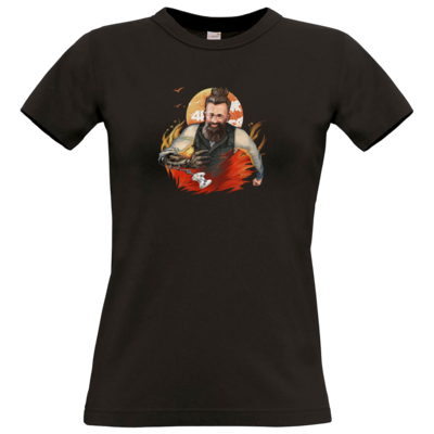 Motiv: T-Shirt Damen Premium FAIR WEAR - 4P | Magazin | Jörkiro - bestimme auf Wunsch Details wie Produkt, Grösse, Farbe und Position selbst ! Motiv: T-Shirt Damen Premium FAIR WEAR - 4P | Magazin | Jörkiro