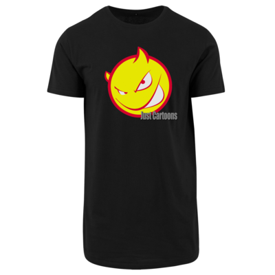 Motiv: Shaped Long Tee - Soccerdevil - bestimme auf Wunsch Details wie Produkt, Grösse, Farbe und Position selbst ! Motiv: Shaped Long Tee - Soccerdevil