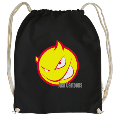 Motiv: Cotton Gymsac - Soccerdevil - bestimme auf Wunsch Details wie Produkt, Grösse, Farbe und Position selbst ! Motiv: Cotton Gymsac - Soccerdevil