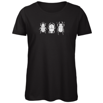 Motiv: Organic Lady T-Shirt - beetle dance - bestimme auf Wunsch Details wie Produkt, Grösse, Farbe und Position selbst ! Motiv: Organic Lady T-Shirt - beetle dance