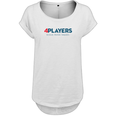 Motiv: Ladies Long Slub Tee - 4P | Magazin | Logo - bestimme auf Wunsch Details wie Produkt, Grösse, Farbe und Position selbst ! Motiv: Ladies Long Slub Tee - 4P | Magazin | Logo
