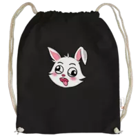 Motiv: Cotton Gymsac - Dörpihase (STM) - bestimme auf Wunsch Details wie Produkt, Grösse, Farbe und Position selbst ! Motiv: Cotton Gymsac - Dörpihase (STM)