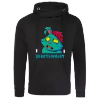 Motiv: Cross Neck Hoodie - Suchtihase (STM) - bestimme auf Wunsch Details wie Produkt, Grösse, Farbe und Position selbst ! Motiv: Cross Neck Hoodie - Suchtihase (STM)