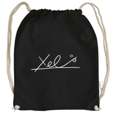 Motiv: Cotton Gymsac - Signature Merch - bestimme auf Wunsch Details wie Produkt, Grösse, Farbe und Position selbst ! Motiv: Cotton Gymsac - Signature Merch