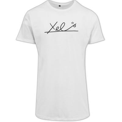 Motiv: Shaped Long Tee - Signature Merch - bestimme auf Wunsch Details wie Produkt, Grösse, Farbe und Position selbst ! Motiv: Shaped Long Tee - Signature Merch
