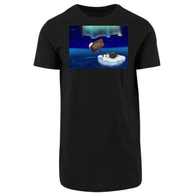 Motiv: Shaped Long Tee - Offline - bestimme auf Wunsch Details wie Produkt, Grösse, Farbe und Position selbst ! Motiv: Shaped Long Tee - Offline